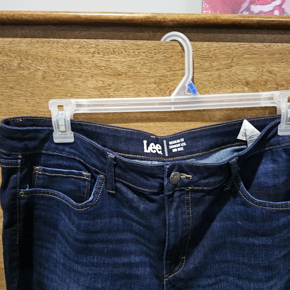 Lee Men's Dark Blue Jeans